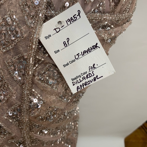 Pisarro Nights long sleeve mother bride dress 8p - Picture 6 of 9